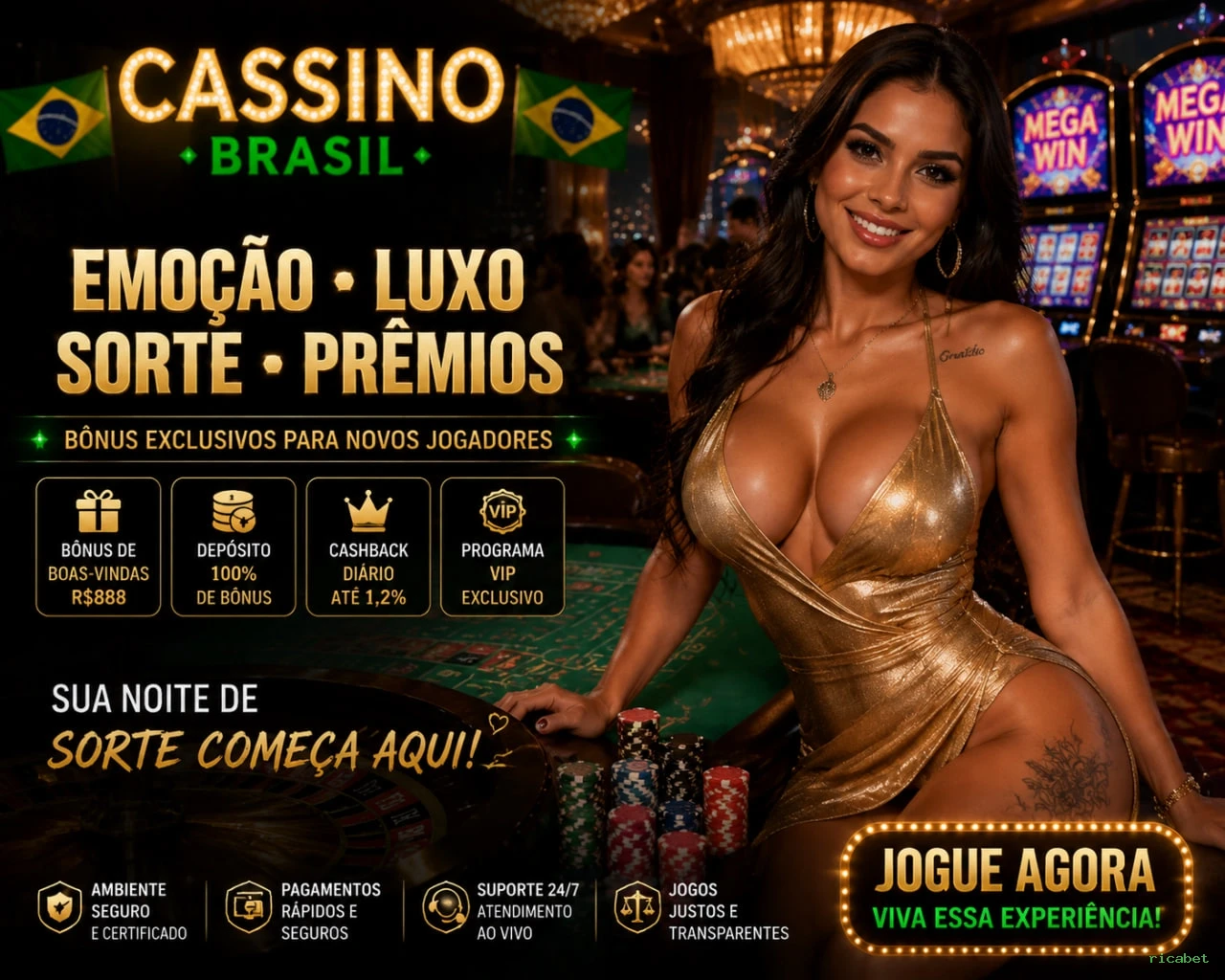 Certificações de segurança e licenças da ricabet